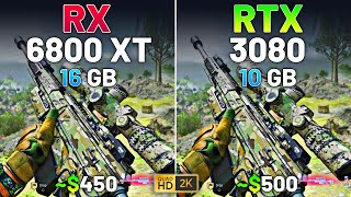 RX 6800 XT vs RTX 3080  Test in 12 Games in 2024 [upl. by Abie]