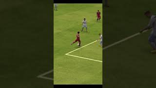 Goal banana kick football fypシ゚viral bestmomentefootballproevolutionsoccer salah soccer [upl. by Sukramed]