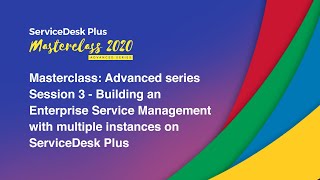 Building an enterprise service desk with multiple service desk instances on ServiceDesk Plus [upl. by Settle]