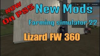 FS22 Lizard FW 360 New Mod for Feb 28 [upl. by Carrie]