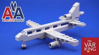 LEGO Tutorial McDonnell Douglas DC 10 [upl. by Ycnahc]