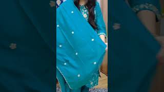 Flipkart haul kurtaset flipkarthaul skyblues fashion style [upl. by Eelra]