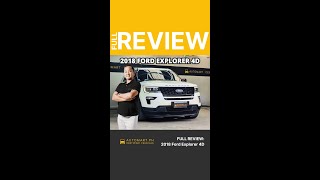 FOR SALE AUTOMART CERTIFIED 2018 FORD EXPLORER 4D w Poch  Automart Certified Vehicle [upl. by Ennasirk]