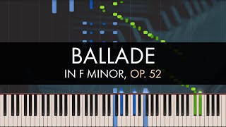 Frédéric Chopin  Ballade No 4 in F Minor Op 52 [upl. by Ulani176]