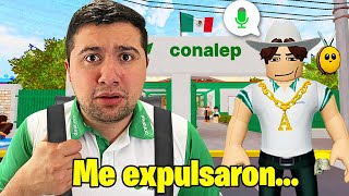 VOLVÍ a la ESCUELA y me EXPULSARON XD me pelié 😂  ROBLOX [upl. by Nylanna]