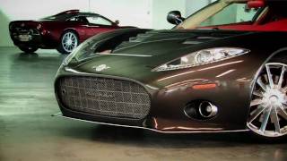 Spyker C8 Aileron Track test [upl. by Chantalle]