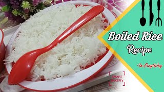 Boiled Rice Recipe for Students  How to Boiled Rice Perfectly in Pressure Cooker [upl. by Noellyn]