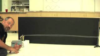 Standing Waves Part I Demonstration [upl. by Aihsas]