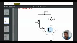 FIXED BIAS CONFIGURATION  BIAS TECHNIQUES [upl. by Azelea139]