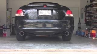 2008 Honda Accord V6 Exhaust [upl. by Jobyna]