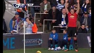 Phil Jones taking corner  RARE VIDEO [upl. by Mir]