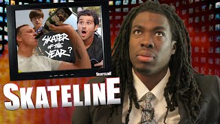 SKATELINE  Miles Silvas Tony Hawk Yuto Horigome Tom Knox John Dilo Pedro Delfino SOTY Wasser [upl. by Belldame]