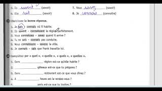 Grammaire en dialogues Leçon 26 Exercices sur les verbes connaitre et savoir avec Madame Maha [upl. by Nohpets789]