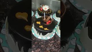 Chocolate Rose Designer Cake Half Kg Eggless by FNP  Online Cake Delivery  Eggless Cake [upl. by Odnamla]