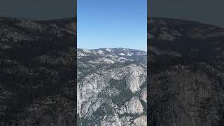 view from glacier point over to yosemite falls and el cap shorts roadtrip yosemitecalifornia [upl. by Harrak326]