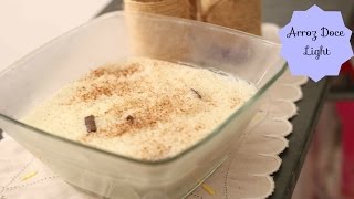 Receitinha Arroz Doce Light [upl. by Chor]