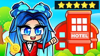 I Opened a 5 STAR HOTEL in Roblox [upl. by Essila]