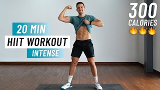 20 Min Fat Burning HIIT Workout  Full body Cardio No Equipment No Repeat [upl. by Cilka]