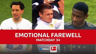 Bundesliga  Emotional Farewell of Matchday 34 [upl. by Oemor]