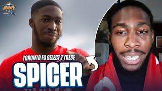 Toronto FC Select Lipscombs Tyrese Spicer 1 Overall In MLS Superdraft  Scoreline  CBS Sports [upl. by Dowzall]