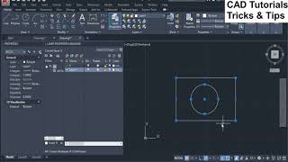 Freeze layer Autocad OnOFF layer Autocad Switching OFF and Freeze layer Thaw layer Autocad [upl. by Deloris]