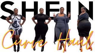 SEPTEMBER 2024 SHEIN CURVE FALL HAUL DRESSES SETS AND GRAPHIC TEES 2X3X PRETTYNICI [upl. by Nomled]