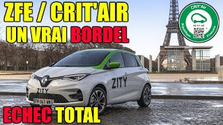 ZFE  CRITAIR  ECHEC TOTAL [upl. by Aivatnohs]