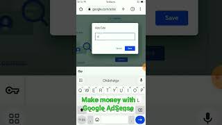 how to added website at Google AdSense make money with adds money infomobile google education [upl. by Thompson]