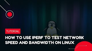 How to use iPerf to test network speed and bandwidth on Linux  VPS Tutorial [upl. by Nosidam729]