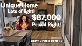 😊 Classy Single Wide Mobile Home Tour 2023 Affordable 87000 [upl. by Feeney]