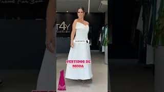 VESTIDOS PARA FIESTA MODA VERANO 2O24 PARA MUJERES [upl. by Kronick791]