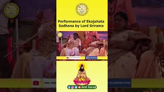 Performance of Ekajahata Sadhana by Lord Srirama II Anil kumar joshi sadhana [upl. by Orgell]