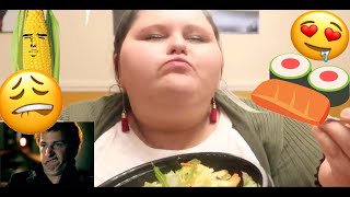 Amberlynn Reid having outer body experiences moaning over mediocre food pt 2 [upl. by Skurnik958]