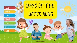 Days of the week song  Kids song  Nursery Rhymes [upl. by Caleb]