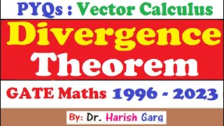 PYQs on Gauss Divergence Theorem  Vector Calculus  GATE 1996 to 2023  Short Cut Tricks [upl. by Golanka582]