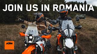 Save the date – the 2025 KTM EUROPE ADVENTURE RALLY is heading to Romania  KTM [upl. by Monsour]