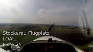 Landung und Start Stockerau Flugplatz  LOAU  Dynamic WT9 [upl. by Latif]