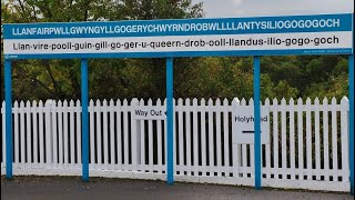 Llanfairpwllgwyngyllgogerychwyrndrobwllllantysiliogogogoch wales northwales unusualfacts [upl. by Glenine652]