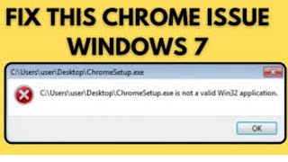 chrome setup is not valid win32 application  chrome download install in windows 7 8 chrome [upl. by Song]