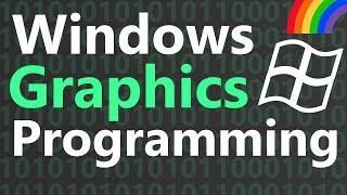 Drawing Graphics with C and Windows API is Easy [upl. by Eimrots]