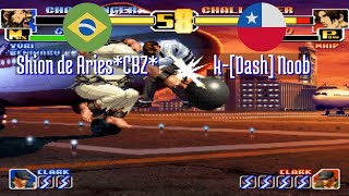 FT5 kof99 Shion de AriesCBZ BR vs kDash Noob CL King of Fighters 99 Fightcade Nov 7 [upl. by Peppard]