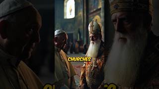 Orthodox vs Catholic Church history ai christianity [upl. by Connett]