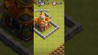 Clash of clans Town hall 9 to 16 full update in games  shorts short clashofclans youtubeshorts [upl. by Nonez]