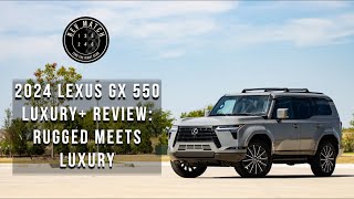 2024 Lexus GX 550 Luxury Review Rugged Meets Luxury [upl. by Yrrem]