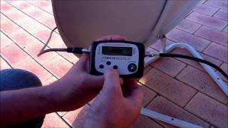 Satellite Finder meter how to use [upl. by Ginni]