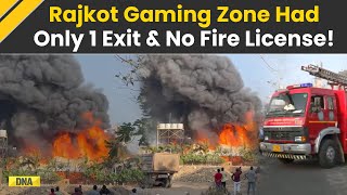 Rajkot Game Zone Fire Rajkot Gaming Zone Had Only Single Exit and No Fire License Raises Concerns [upl. by Onaicul]