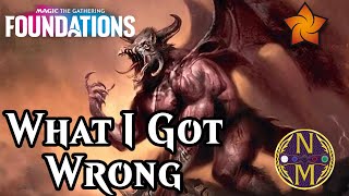 10 Cards I was WRONG About in Foundations  Magic the Gathering [upl. by Araid149]