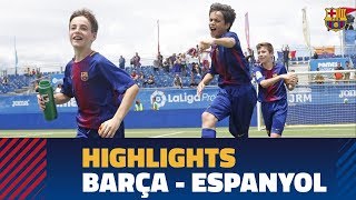 HIGHLIGHTS FINAL LALIGA PROMISES FC Barcelona – RCD Espanyol [upl. by Tiffa]