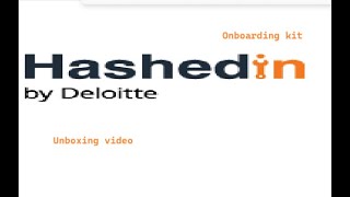 HashedIn by Deloitte onboarding kit hasher hashedinbydeloitte deloitte chennai onboarding [upl. by Chickie552]