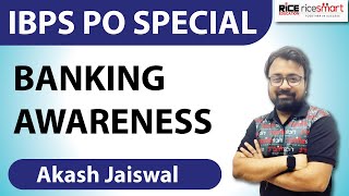 Banking Awareness Class for Bank Exams  IBPS  PO SPECIAL  Akash Jaiswal  RICE Education [upl. by Adorne]